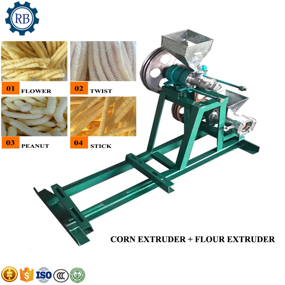 Многофункциональная Закусочная линия по обработке экструдер мини машина для