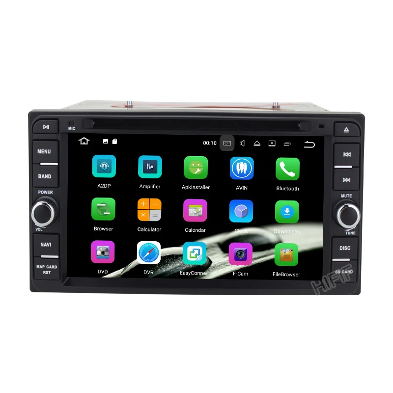 Android 10 4G DSP IPS экран автомобильный DVD GPS для Toyota универсальный RAV4 COROLLA VIOS HILUX Terios Land