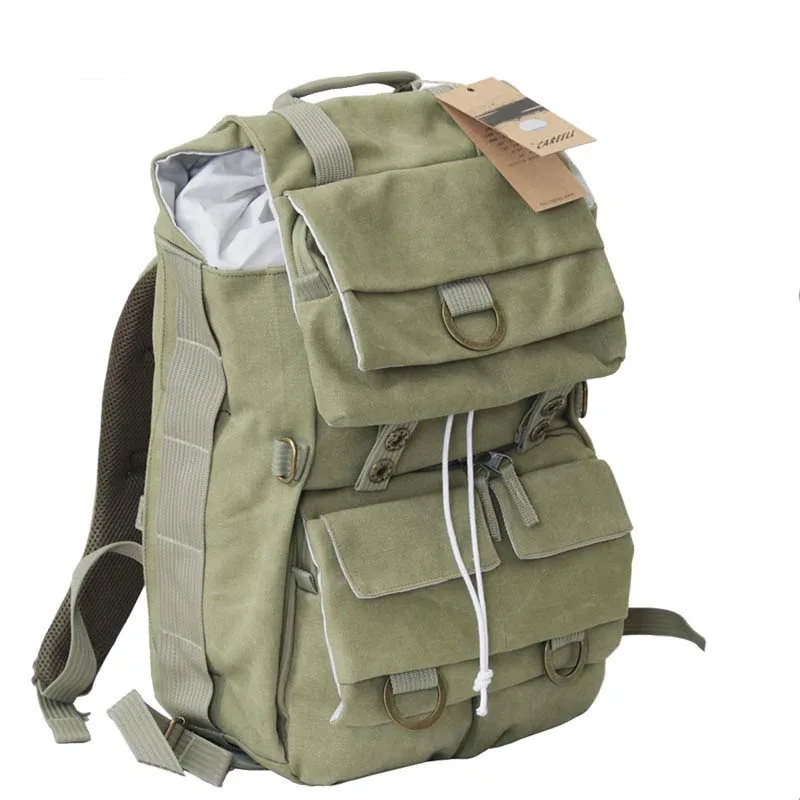 careell c003 dslr camera bag high quality backpack professional anti theft outdoor men women backpack for canonnikon camera free global shipping