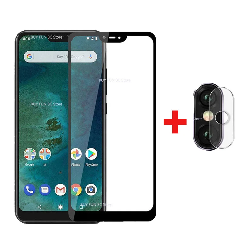 Защитное стекло для экрана Xiaomi mi a2 lite пленка объектива камеры xiaomi 9 9se mi9 9mia 2