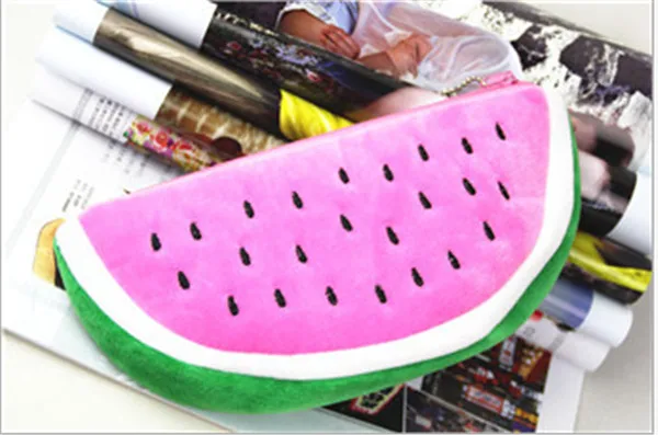 100 шт. большой объем арбуз школьный детский пенал сумка для карандашей чехол