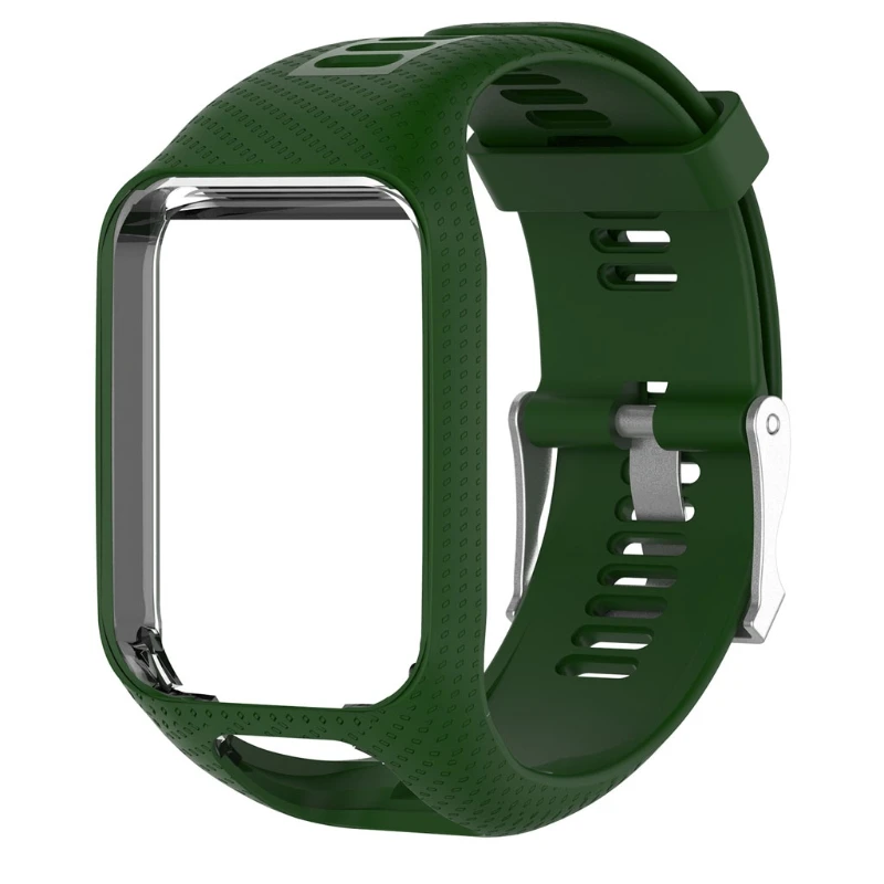 Цветной силиконовый сменный ремешок на запястье для часов TomTom Runner 2 3 Spark GPS |