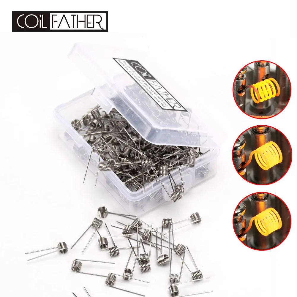 Катушка для папы A1 SS316 Ni80 22Ga/24Ga/26Ga/28Ga предварительно собранная катушка