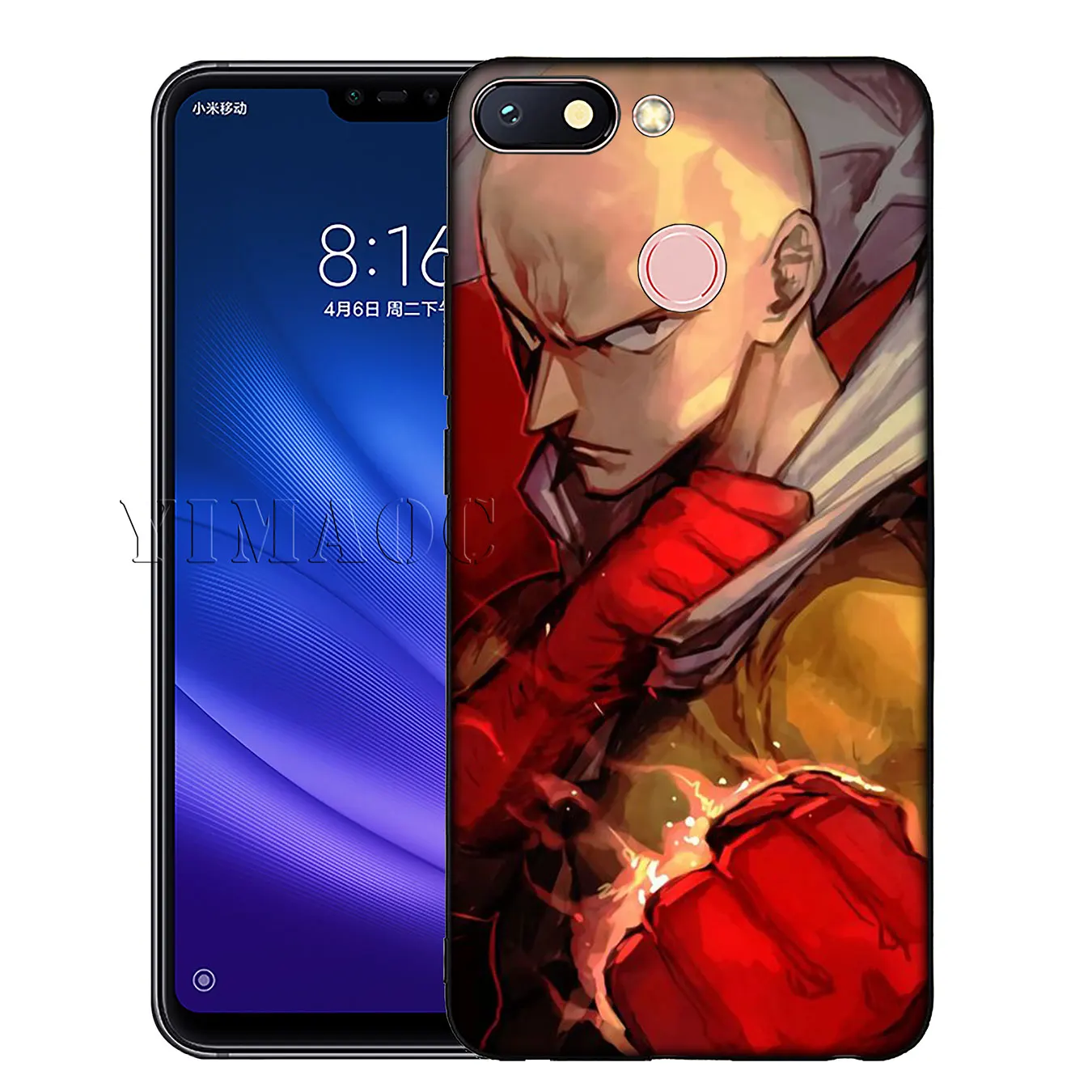 YIMAOC ONE PUNCH MAN мультяшный Мягкий силиконовый чехол для телефона Xiaomi Mi 10 9 9T CC9 CC9E 8 SE A3