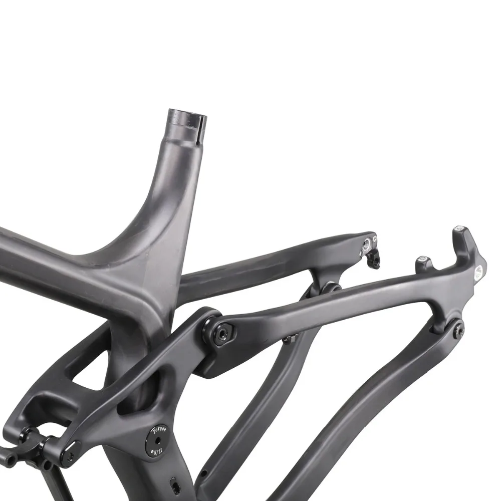 УГЛЕРОДНЫЙ MTB велосипед 650B плюс углеродный Enduro Boost 148*12 мм велосипедная Рама для