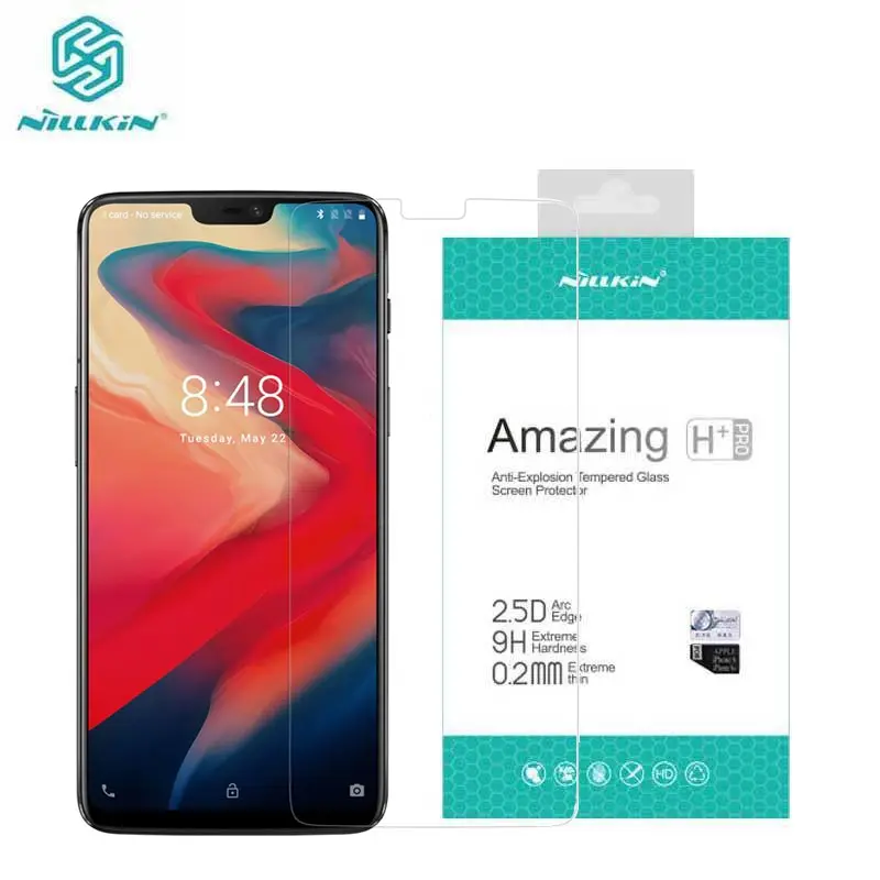 OnePlus 6T закаленное стекло OnePlus 6 стекло Nillkin Amazing H+ Pro 0,2 мм Защита экрана для Oneplus6
