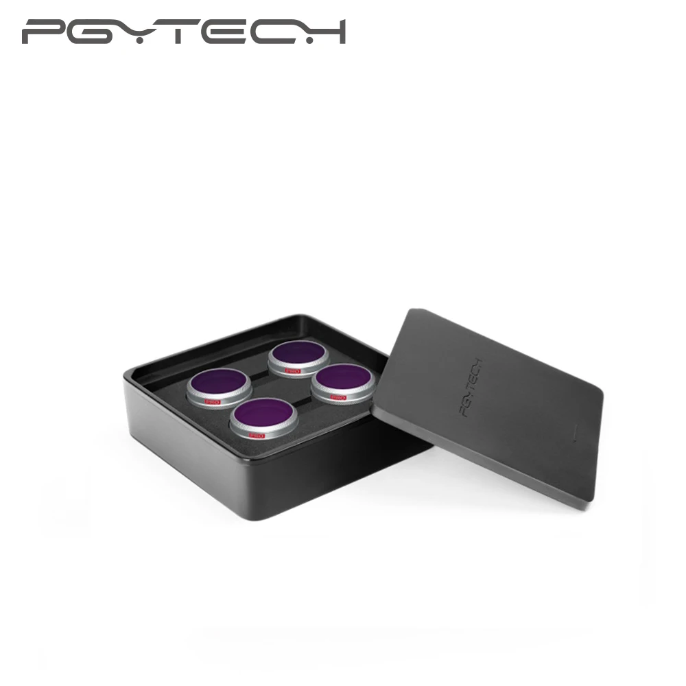PGYTECH Professional версия набор фильтров для DJI Мавик 2 Zoom ND8PL ND16PL ND32PL ND64PL ND8 16 32 64 Объективы