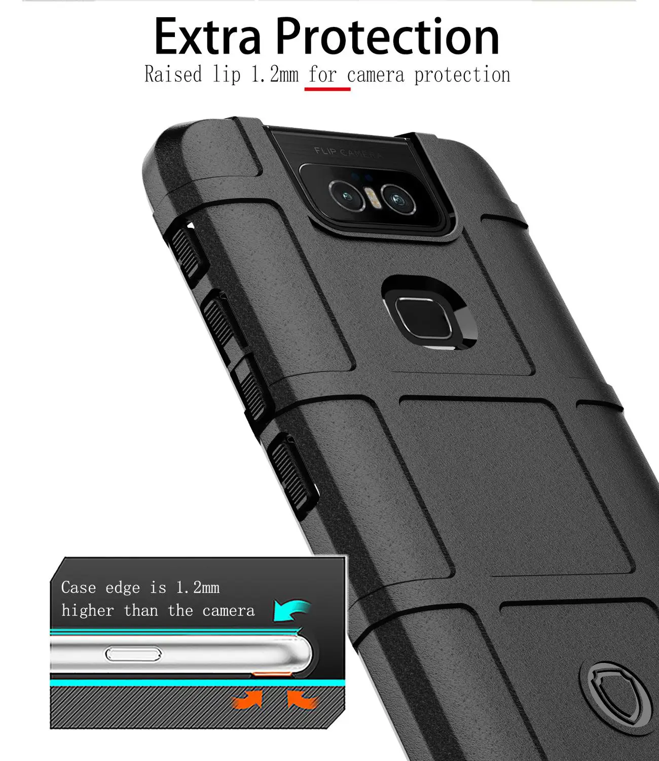 Роскошный бронированный силиконовый чехол для телефона Asus ZenFone 6 ZS630KL мягкий