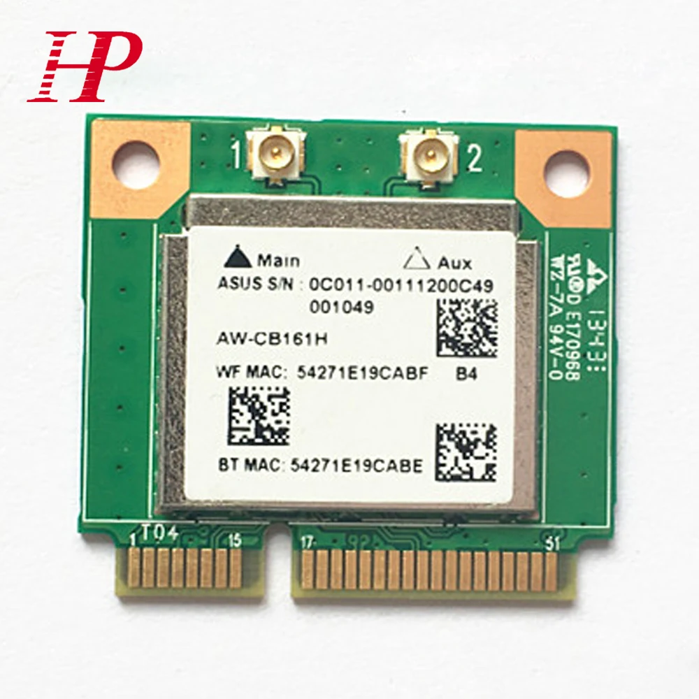 Новый универсальный беспроводной модуль для ноутбука Wi Fi Bluetooth 4 0 RTL8821AE 433 м 2 11ac/b/g/n