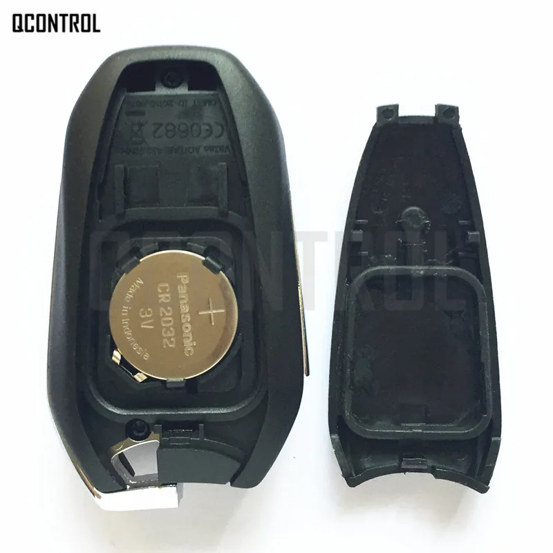 Qcontrol Автомобиль Smart Remote ключ для Citroen C3 C4 C5 Aircross Grand Picasso кактус C-Crosser 434 мГц