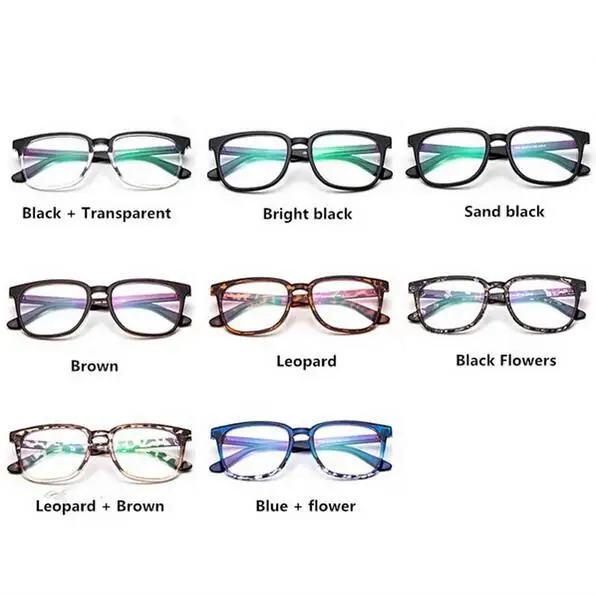 Компьютерные квадратные очки для глаз мужские оправы оптические прозрачные