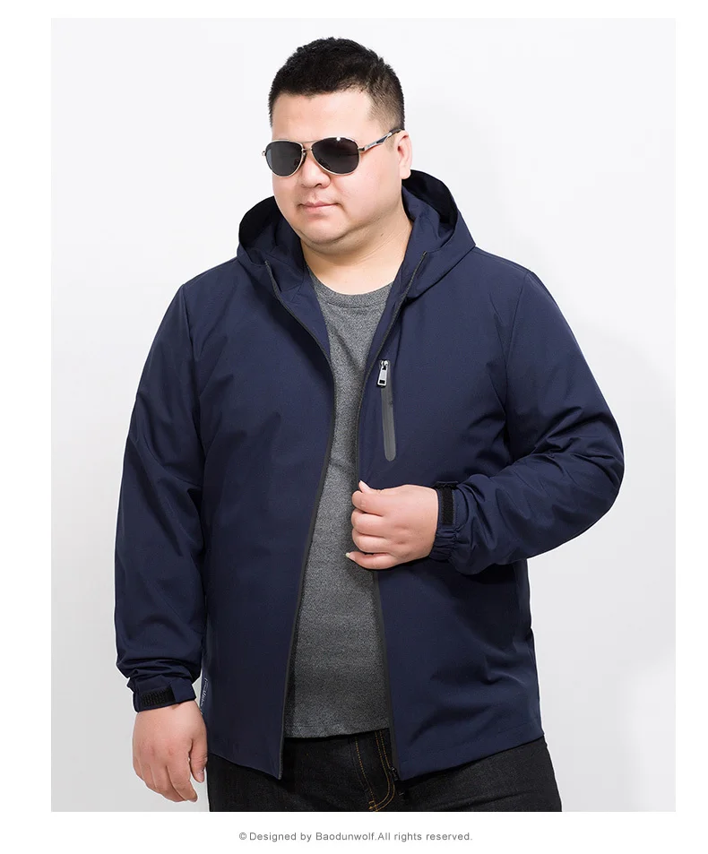 Большие размеры куртка-пилот бренд одежды 8xl 6xl Новинка весны Куртки модная