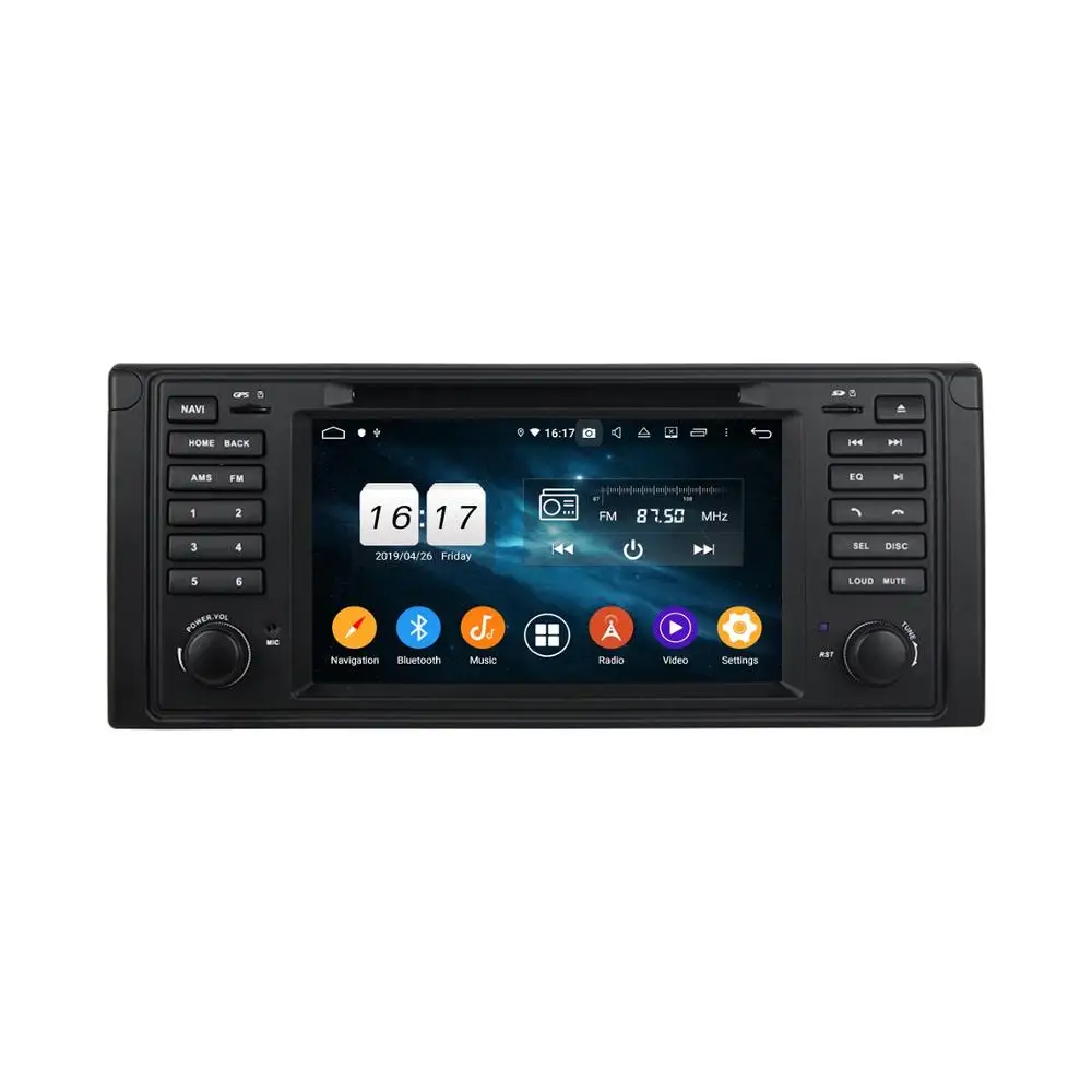 Автомобильный DVD-плеер DSP PX6 автомобильный с 6-ядерным процессором 1 din 7 &quotэкраном