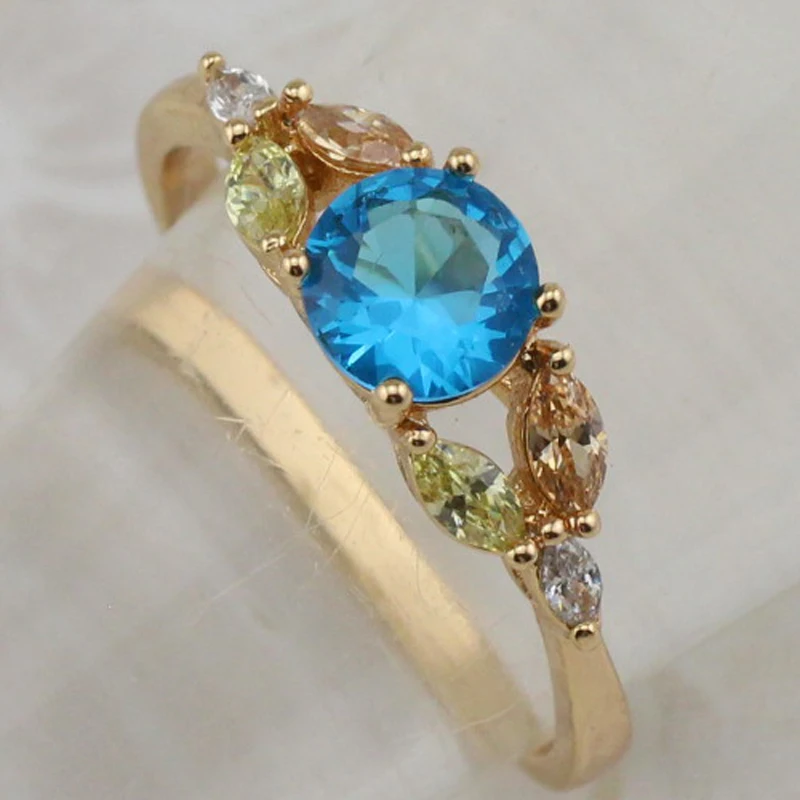 Размеры 7 8 Сумасшедший горячей приятный голубой Круглый и красочные