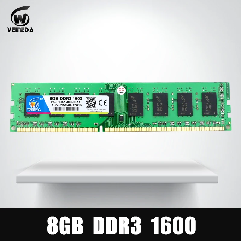 DDR3 оперативная память 2 ГБ/4 ГБ/8 ГБ 1600 МГц Совместим 1333 ddr 3 4 Гб PC3 12800 Memoria 240pin для AMD