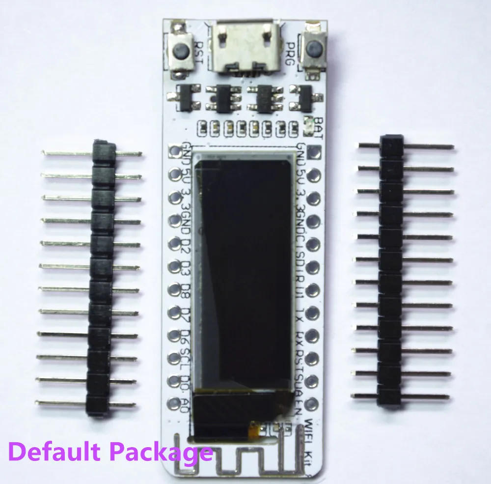 WI-FI ESP8266 0.91 дюймов синий OLED Дисплей WI-FI комплект 32 IOT развитию для Arduino с теплоотвод
