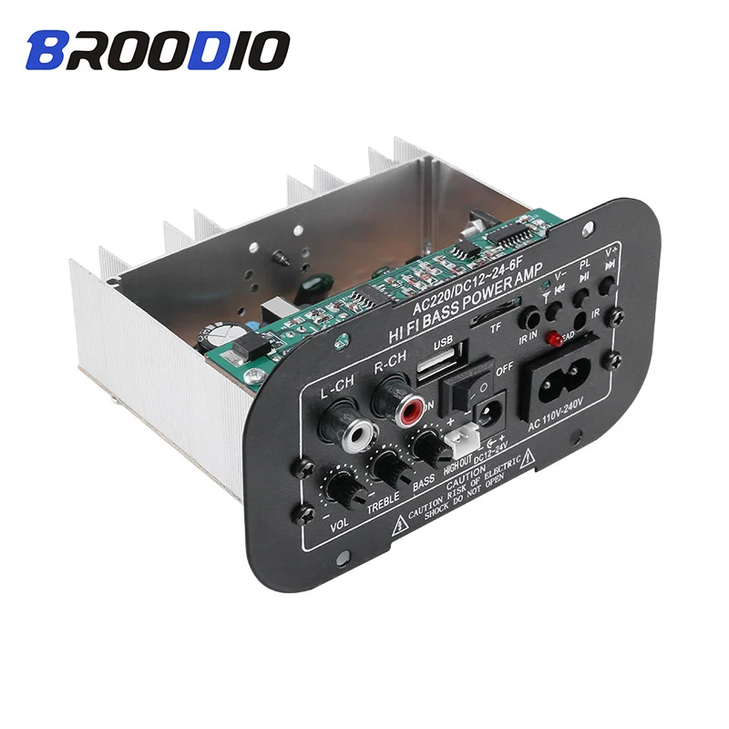 60 Вт усилитель мощности доска Аудио Поддержка Bluetooth палка Amplificador сабвуфер усилители мощности TF плеер DIY колонки