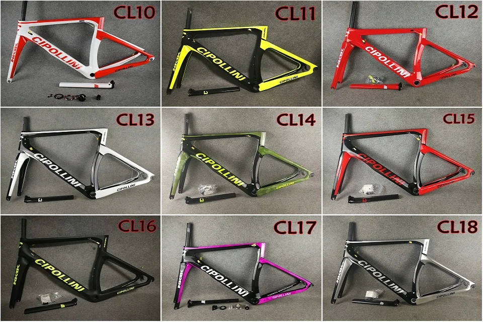 T1100 карбоновые дорожные рамы Cipollini NK1K карбоновые рамы для дорожного велосипеда 3k или 1k карбоновые велосипедные рамы V тормоза или дисковые тормоза
