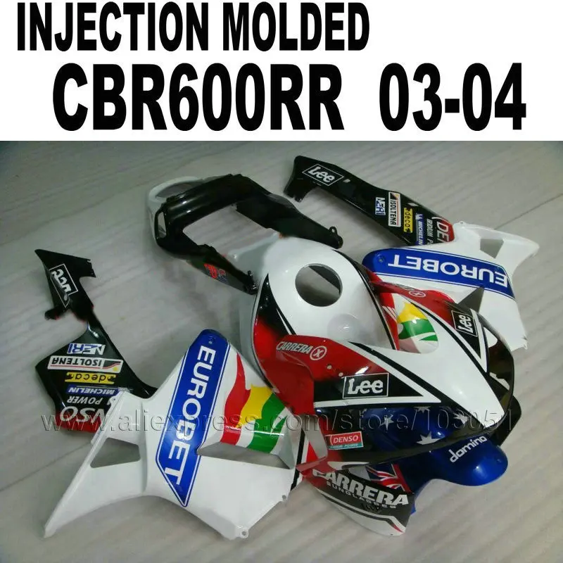 7 подарков Обтекатели для литья под давлением мотоцикла Honda cbr600 2003 2004 CBR 600 RR CBR600RR 03
