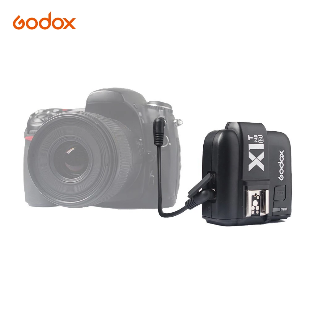 Godox X1t X1 комплект ttl 2 4G беспроводной триггерный передатчик вспышки приемник для