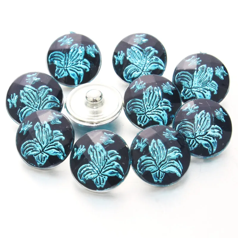 Новые разнообразные акриловые пуговицы 10 шт. 18 мм из неровной смолы для