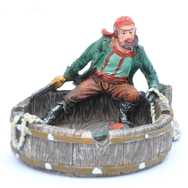 Крутая Пиратская домашняя декоративная пепельница | Дом и сад