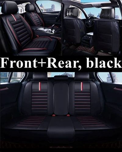 black standard Чехол на автомобильное сиденье для Jeep wrangler Renegade Grand Cherokee wrangler jk hyundai Solaris ix35 i10 i20 i30 i40 accent tucson Elantra - Название цвета: black standard