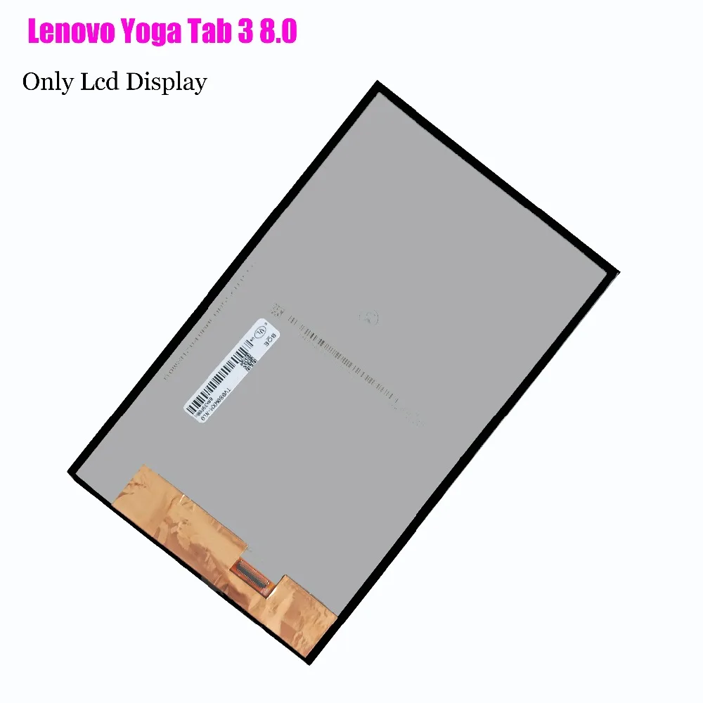 Для lenovo Yoga Tab 3 8,0 YT3-850M YT3-850F YT3-850L ЖК-дисплей Дисплей с кодирующий преобразователь сенсорного экрана в сборе