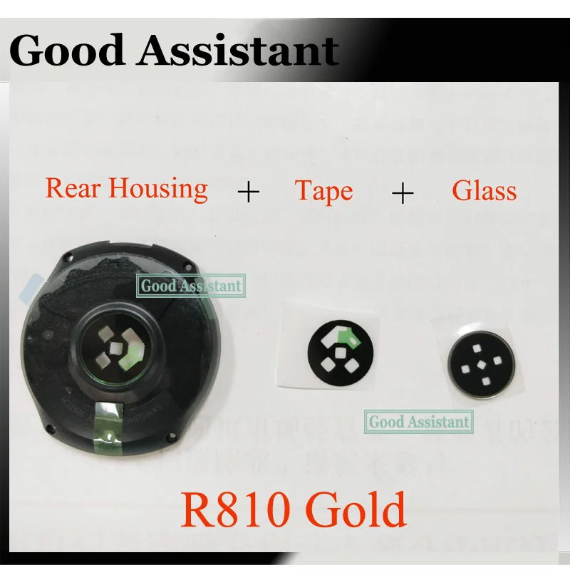 Replacement For Samsung Gear S4 SM-R800 R800 SM-R810 R810 Rear Back Glass lens LensCover Case Shell Repair Parts | Мобильные