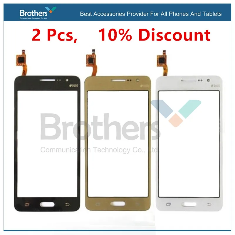 For Samsung Galaxy Grand Prime G530 G530F G530FZ G530Y G530H Touch Screen Phone Digitizer Front Glass Panel