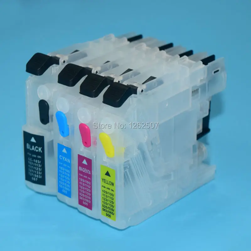 

LC223 LC 223 Short Refillable Cartridge with ARC chip For Brother DCP-4120DW MFC-J4420DW J4620DW J4625DW J5320DW J5720DW Printer