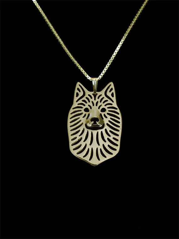 Модное красивое женское ожерелье с золотым и серебряным покрытием|dog pendant|statement