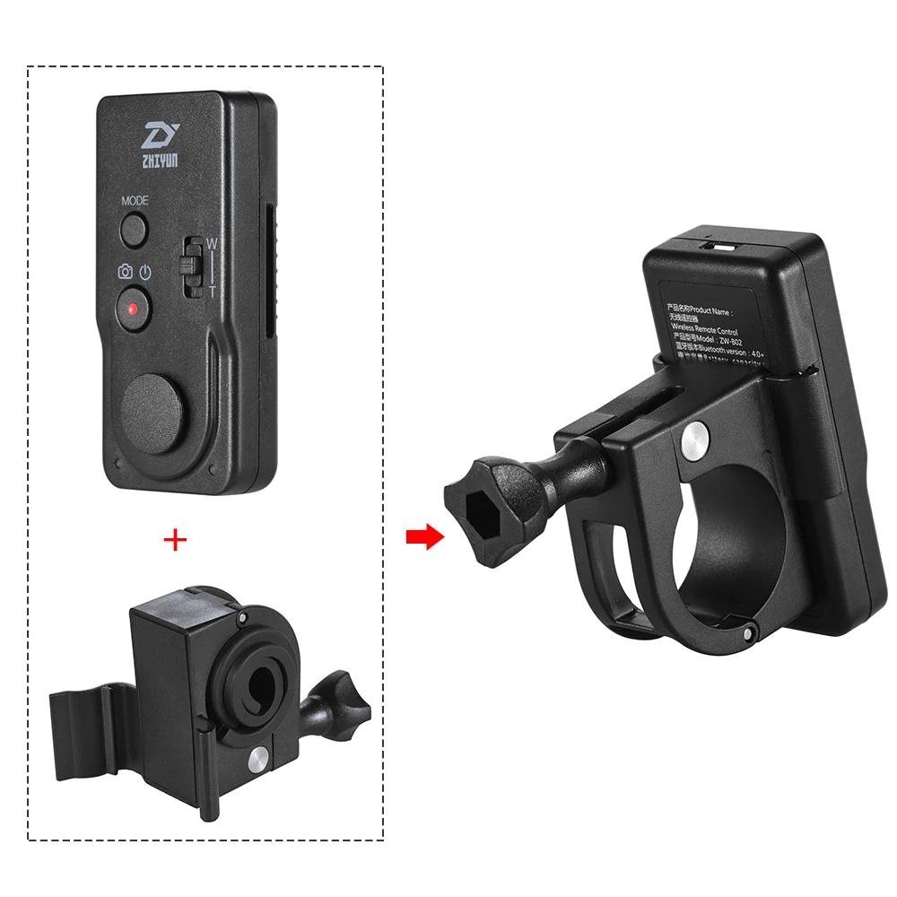 ZHIYUN официальный удаленного ZWB02 Беспроводной Управление монитор для крана 2 плюс