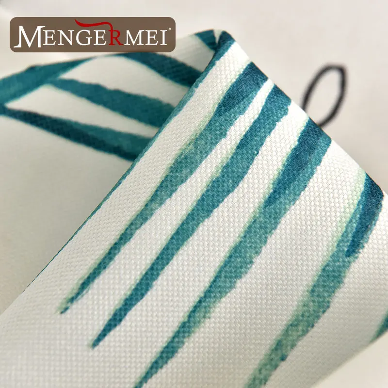 Скатерть с принтом растений водонепроницаемая столовая декоративной отделкой