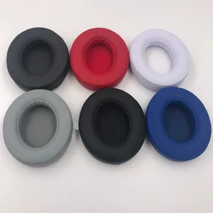 Амбушюры мягкие кожаные Сменные подушки для Monster for Beats by dr dre Studio 2.0 беспроводные наушники 1 пара амбушюров