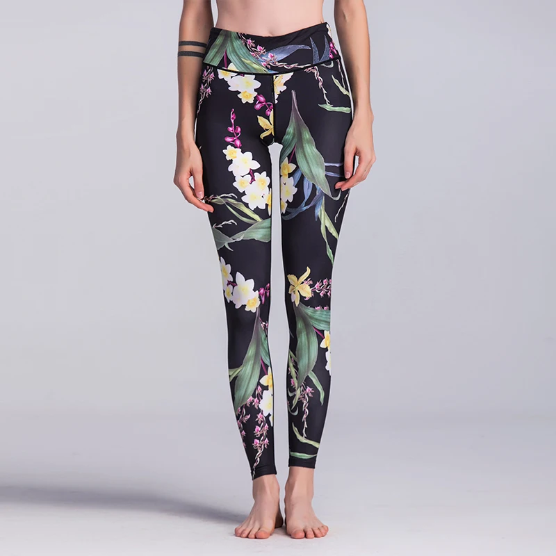 Women High Waist Leggings Sexy Yoga Pants Hollow Out Workout Active Tights Gym Trousers Joggers Fitness | Спорт и развлечения