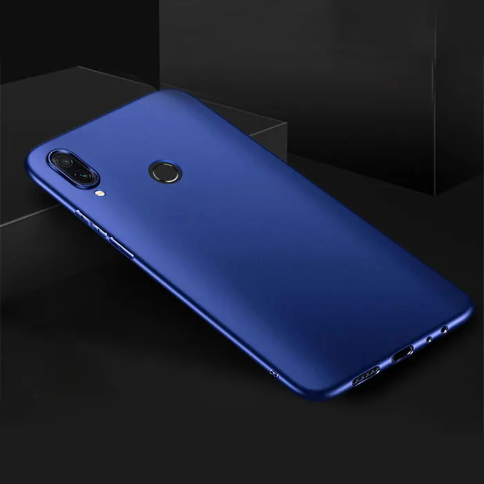 Ультратонкий матовый чехол для huawei P20 P30 чехол P20 P30 Lite Pro p Smart Мягкий силиконовый чехол из ТПУ для mate 20 lite Pro - Цвет: Синий