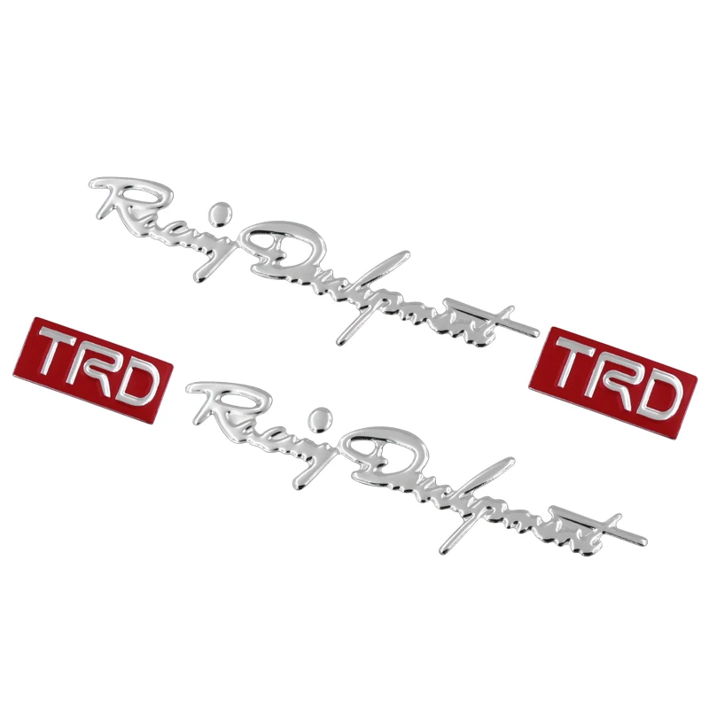 2x Автомобильная Стайлинг Trd наклейка светоотражающая автомобильная ручка двери