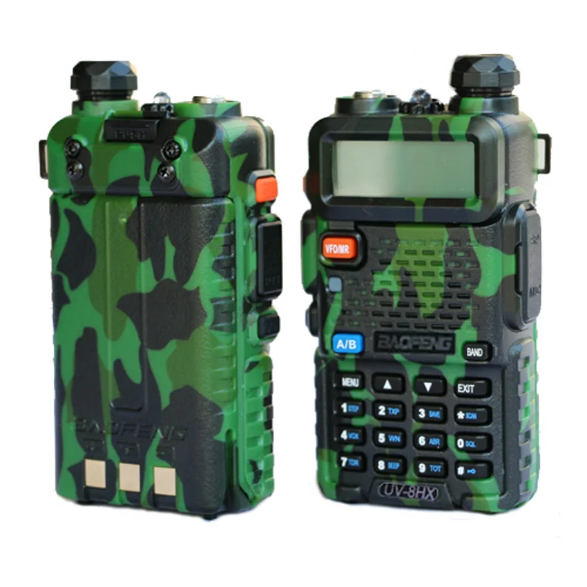 Оригинальная рация Baofeng UV5R 8 Вт Двухдиапазонная Emisoras радио VHF UHF Портативная