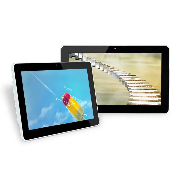 Commercial 10 inch android display Android all in one keyboard tablet pc for advertising