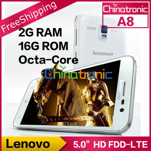 Оригинальный мобильный телефон lenovo A8 A806 MTK6592 Восьмиядерный 1 7G многоязычный 4G FDD