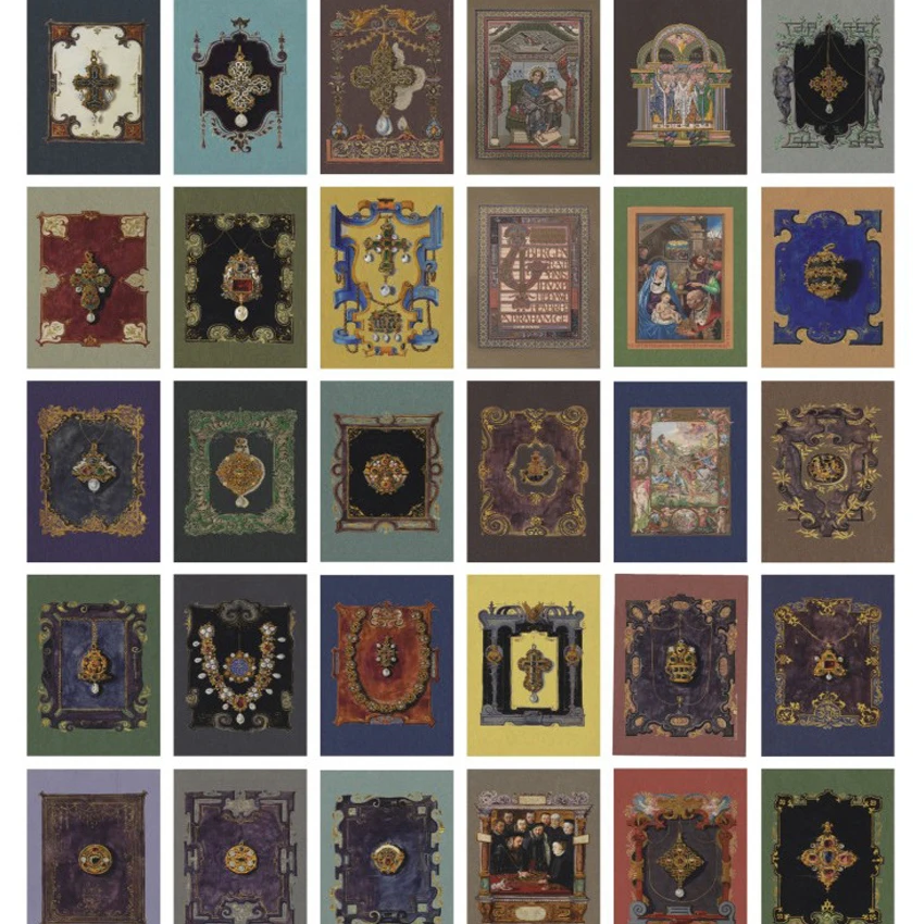 4 упак./лот книга судьбы Открытка классический набор карт памяти открытки можно