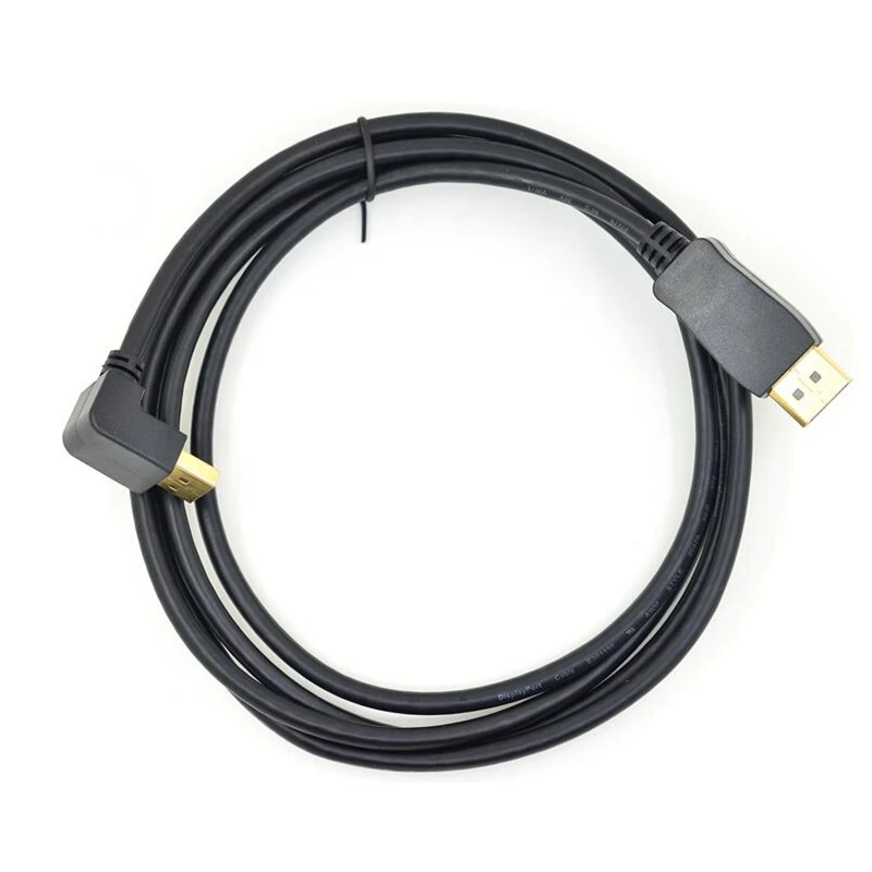 90   1, 2 v DisplayPort Male To DisplayPort Male DP Cable Angle 6ft 1, 8 m 4K X 2K 60hz 3D