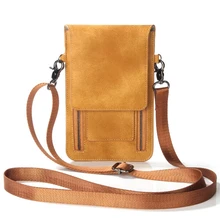 Lady Shoulder Belt Mobile Phone Leather Case Wallet For Huawei Honor 10,For Meizu 15/15 Lite/15 Plus,ZTE nubia Red Magic