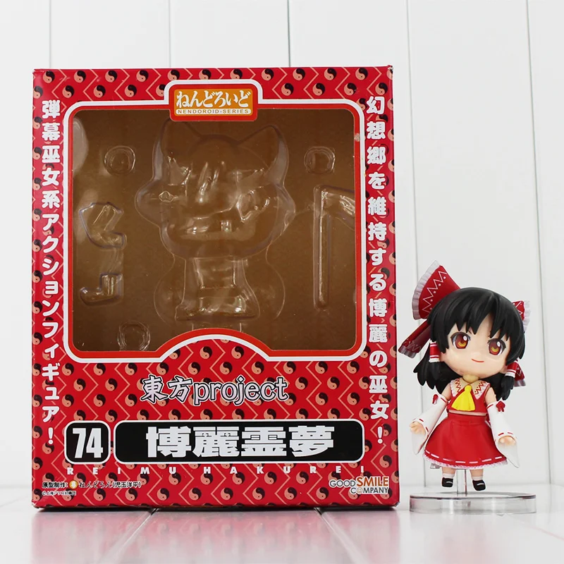 Великолепная экшн-фигурка Touhou Project Hakurei Reimu 74 # коллекционная игрушка с коробкой