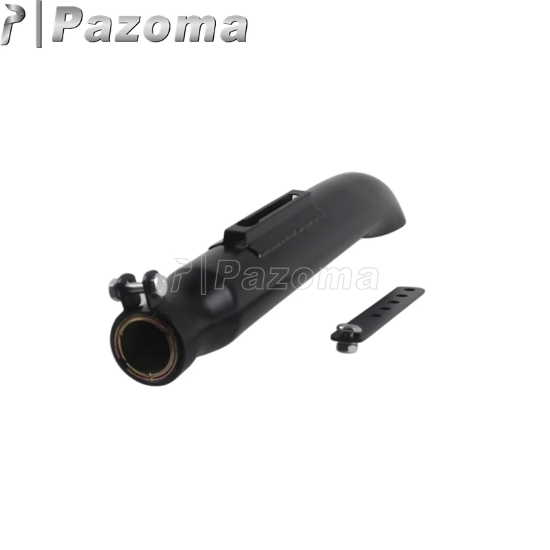 Fit 1-3/8 ”, 1-1/2”, 1-5/8 ”1-3/4” трубы для мотоцикла, выхлопные трубы глушителя, винтажные трубы глушителя для Harley Кафе Racer Chopper