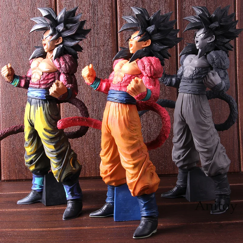 Жемчуг дракона GT супер мастер звезды кусок Супер Saiyan 4 Сон Гоку SSJ4 Сон Гоку ПВХ фигурка Коллекционная модель игрушки