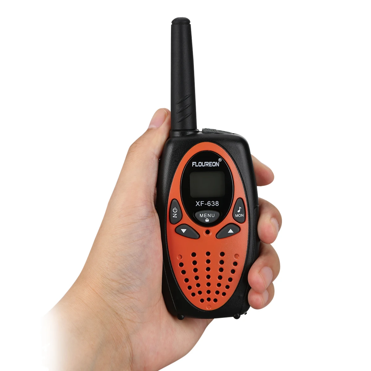 FLOUREON 8 канальный walkie talkie s UHF400-470MHz двухстороннее радио 3 км Interphone mini walkie talkie 2 шт walkie-talkie подарок