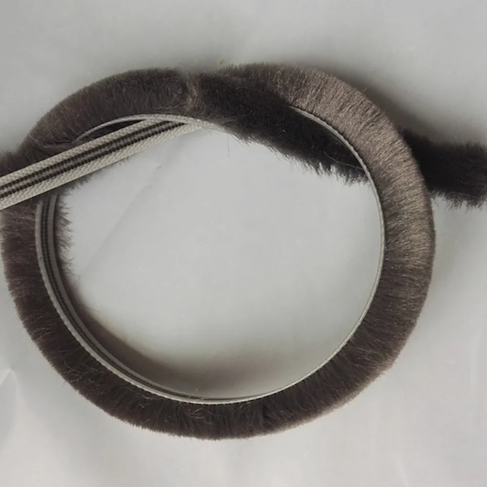 Войлочная уплотнительная лента из шерсти прокладка скользящая оконная дверной