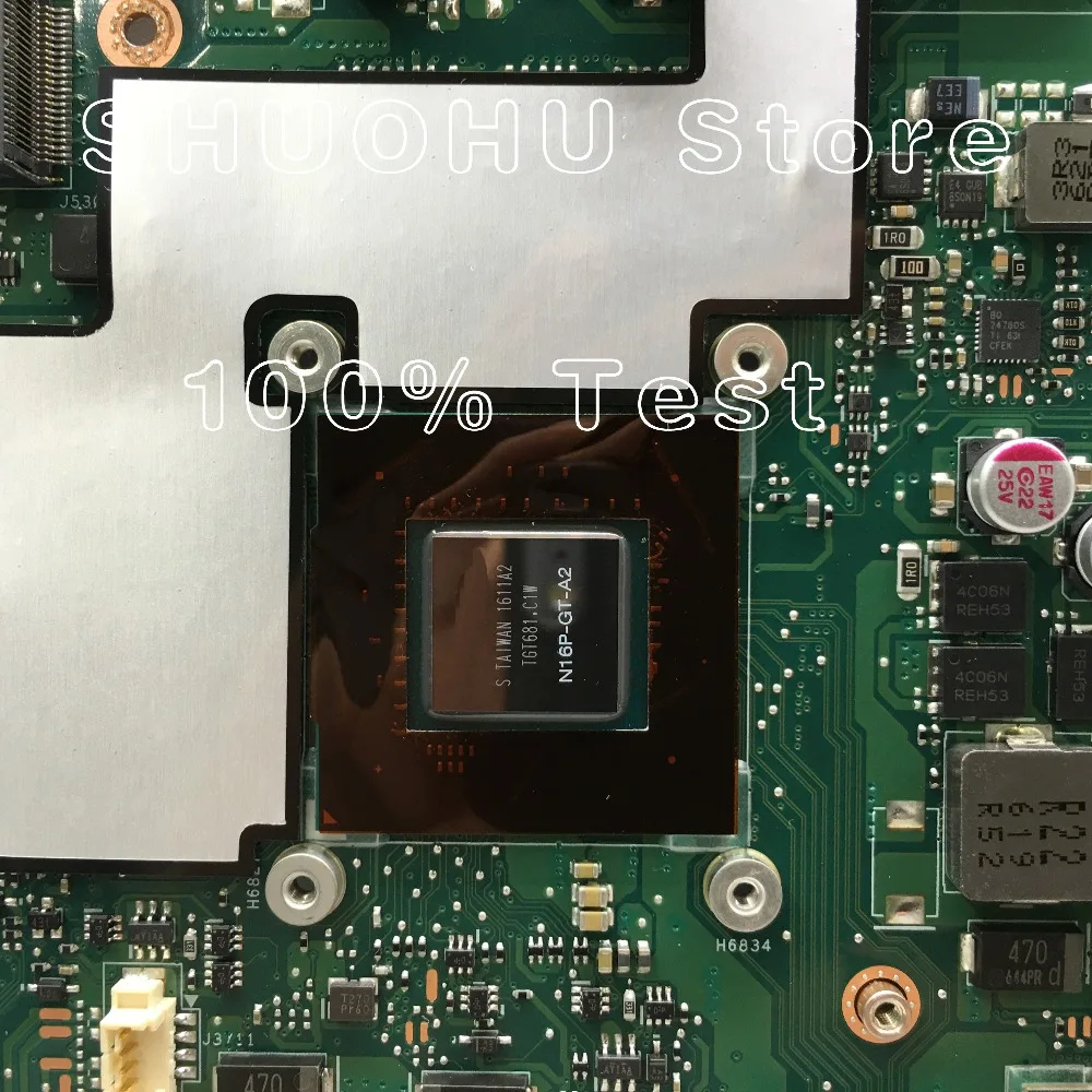 KEFU N552VX для ASUS N552V N552VW протестированная Материнская плата ноутбука 100% рабочая
